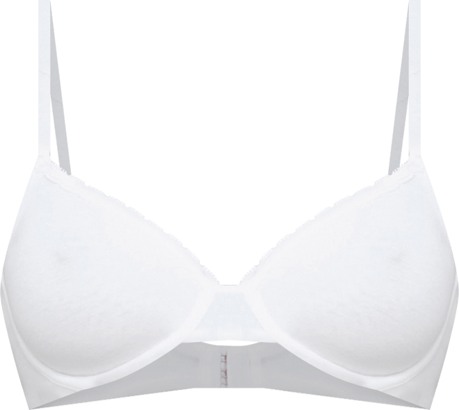 Women's Adorned Cotton Underwire Bra