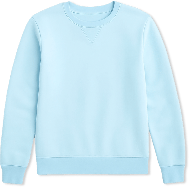 Petite Crewneck Long-Sleeve Fleece Sweatshirt, Created for Macy's