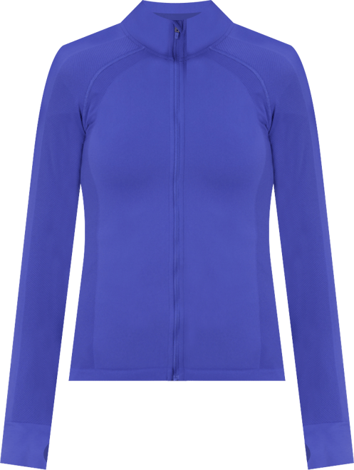 Women's Athlete Seamless Workout Zip Up Jacket