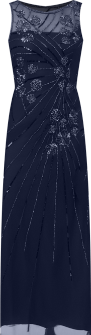 Aidan by Aidan Mattox Women's Beaded Maxi Dress