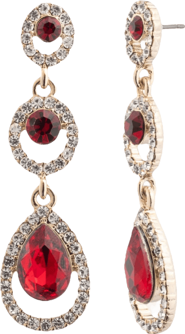 Siam Gold-Tone Post Earrings