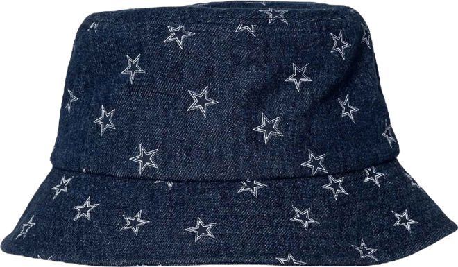 Women's Navy Dallas Cowboys Denim Bucket Hat