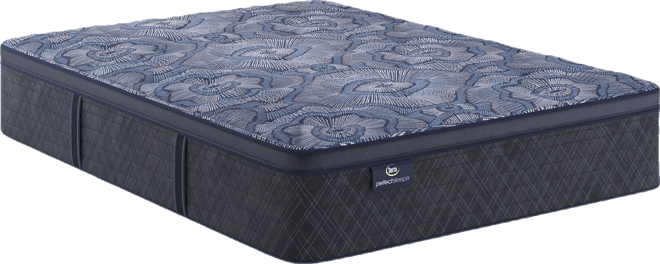 Perfect Sleeper Osiria Rose 15" Plush Pillow Top Mattress Set, Queen