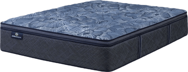 Perfect Sleeper Osiria Rose 14" Medium Pillow Top Mattress Set, Queen