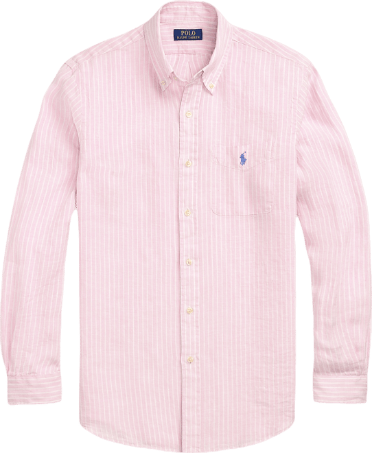 Men's Classic Fit Linen Shirt