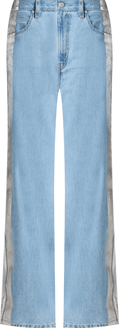 Women's Cinch-Waist Lightweight Baggy Jeans