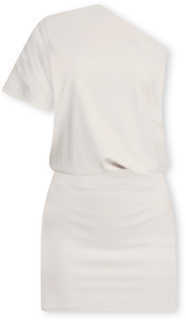 Womens Dorie Off Shoulder Cut Out Mini Dress