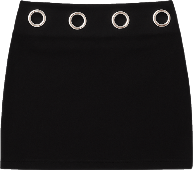 Women's Wrenna Grommet Mini Skirt