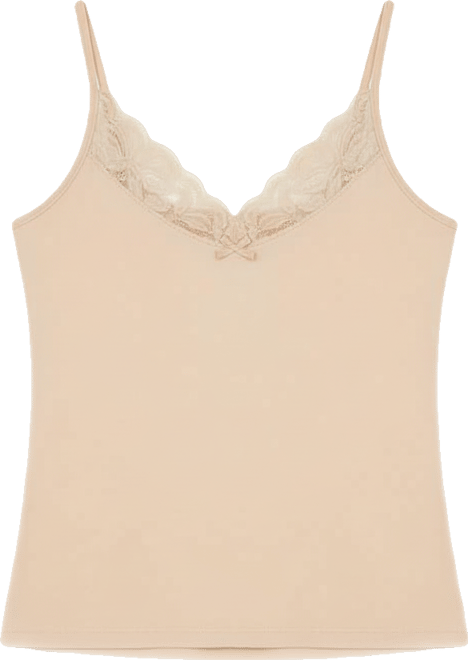 Luna Lace Cotton Cami
