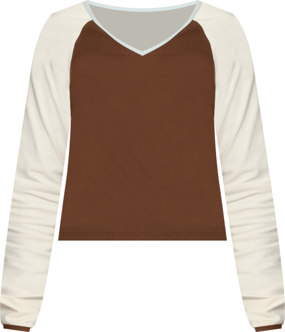 Women's Ronie Contrast Raglan Top