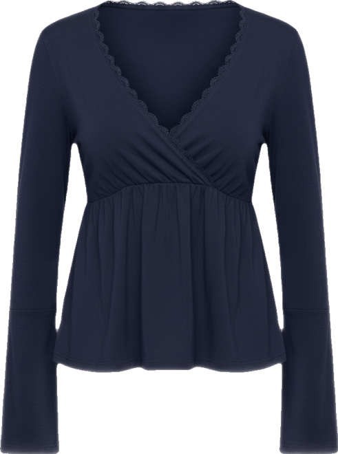 Women's Kenzie Long Sleeve Babydoll Top