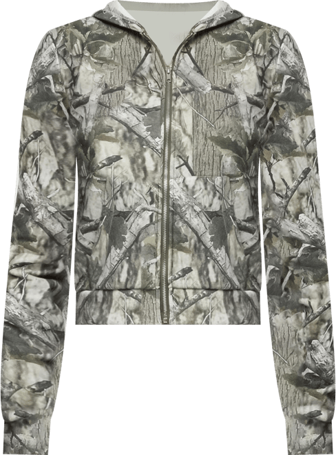 Women's Tayler Camo Zip Up Hoodie