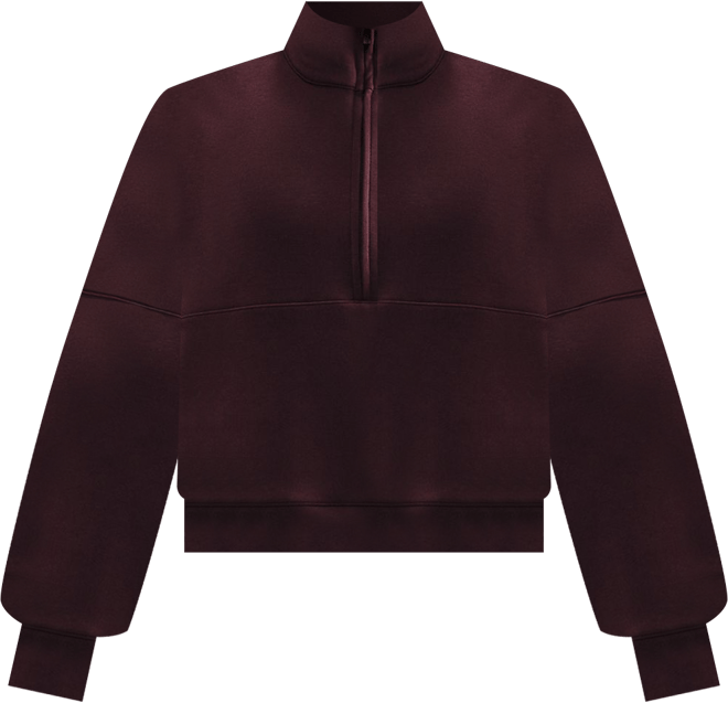 Nike 24.7 ImpossiblySoft Women's Dri-FIT Oversized 1/2-Zip Top