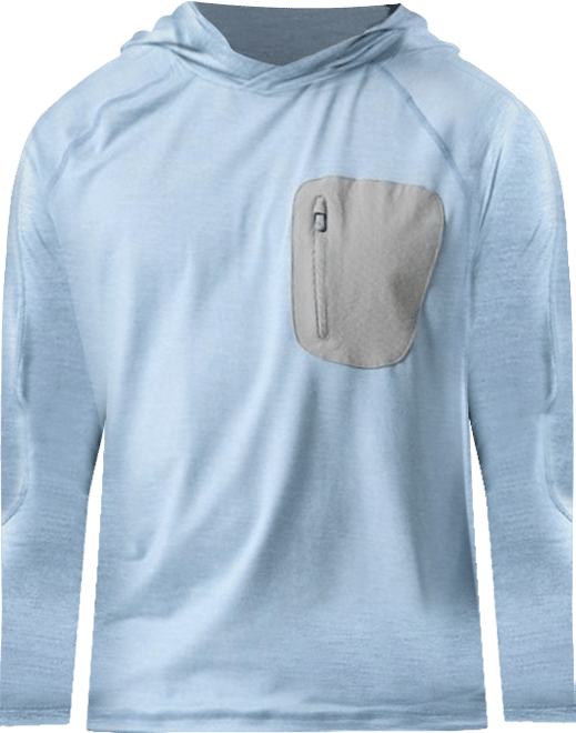 Men's  Destination Pullover Hoodie Performance Shirts Long Sleeve