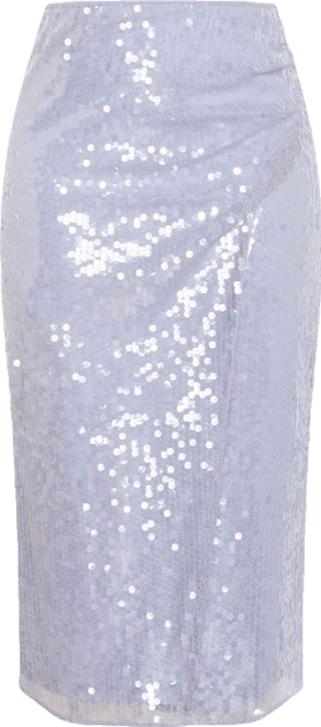 Women's Sequin Midi Skirt