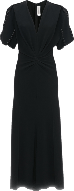 Eve Midi Dress In Black