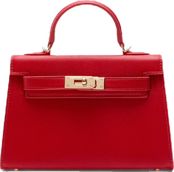 Crimson Hariette Handle Bag | Billini