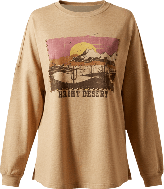 Women's Canvas Oversized T-Shirt