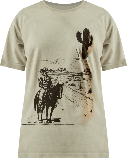 Women's Sketchy Cowboy T-Shirt