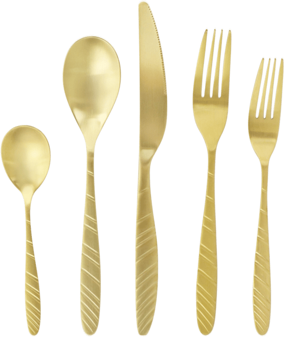 Stainless Steel 20-Piece Flatware Utensil Set