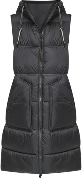 Women's Kerr Horizontal Rail Quilted Matte Shell Puffer Vest