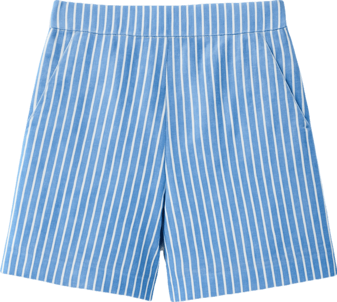 Canopy Linen Blend High-Waisted Short
