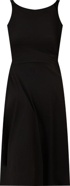 Women's Organic Cotton Fit & Flare Twist Back Dress