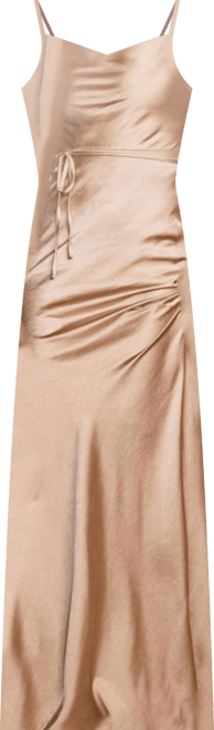 Women's Cami Cowl Front Satin Bridesmaid Dress