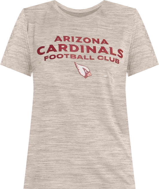 Women's Natural Arizona Cardinals 2025 Rivalries Collection Sideline Velocity Dri-fit T-Shirt