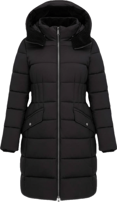 Women's Laundry By Shelli Sega Long Puffer Coat