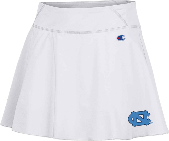 Women's White North Carolina Tar Heels Tailgate Soft Touch Skort