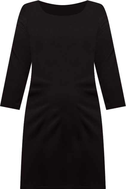 Women's Maternity Three Quarter Sleeve A Line Dress