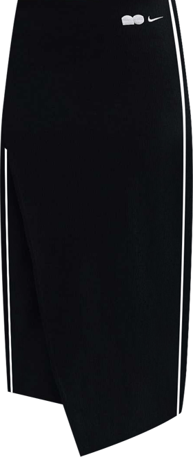 Naomi Osaka Women's High-Waisted Ribbed Maxi Skirt