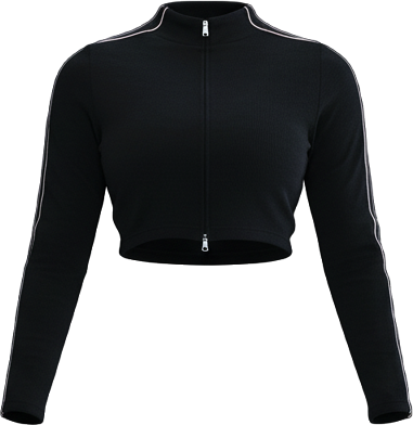 Naomi Osaka Women's Long-Sleeve Full-Zip Top