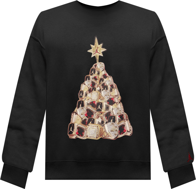 Jordan Brooklyn Fleece Sudadera de cuello redondo para hombre