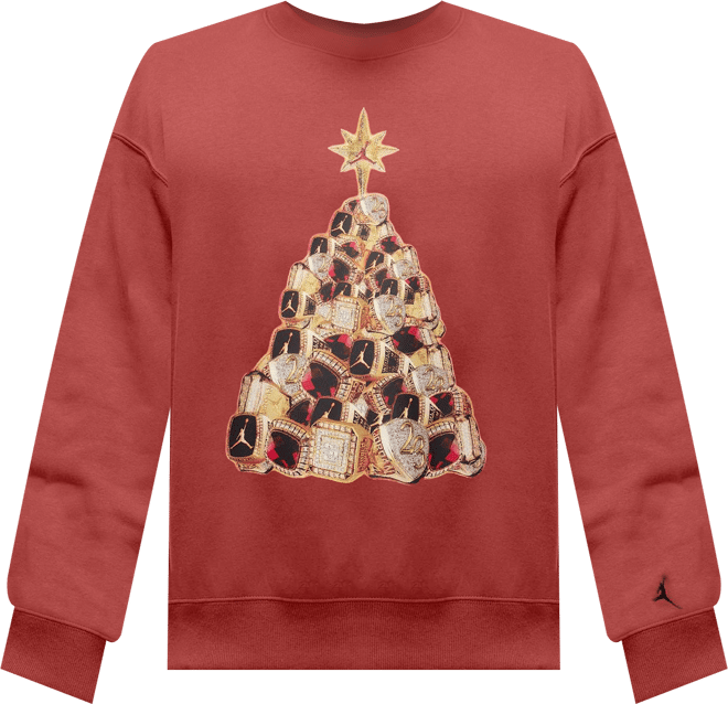 Jordan Brooklyn Fleece Sudadera de cuello redondo para hombre