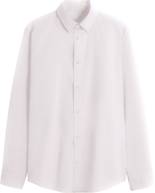Men's Long Sleeve 4-Way Tonal Geo Dress Shirt