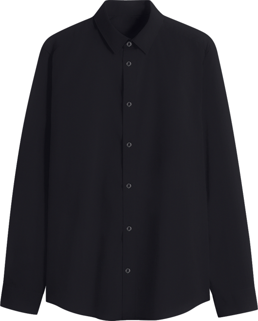 Men's Mitered Cuffs Dress Shirt