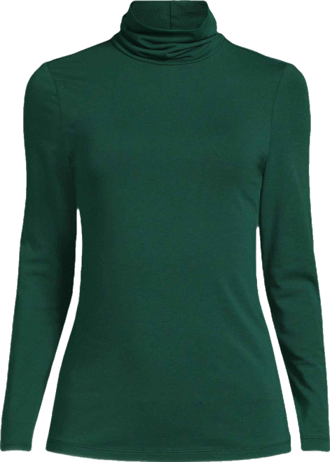 Lightweight Jersey Long Sleeve Turtleneck