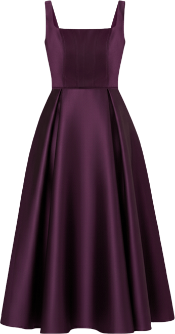 Women's Mikado Fit & Flare Dress