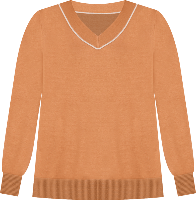 Plus Size Embellished V-Neck Sweater, Macy's Exclusive