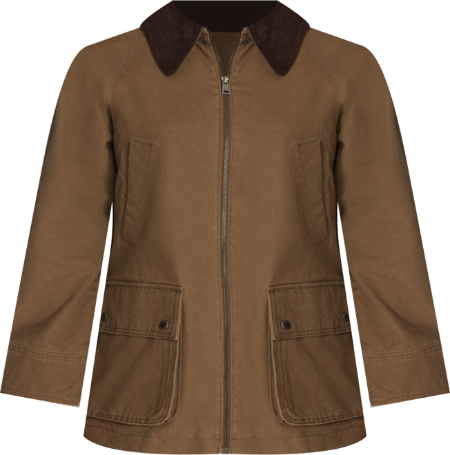 Women's Front Zipper Barn Jacket