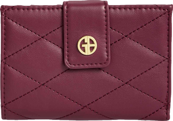Quilted Framed Indexer Wallet, Macy's Exclusive