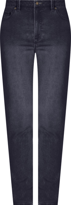 Plus Size Tall Slim-Leg Stretch Comfort Denim Five-Pocket Jeans