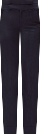Women's Midnight Wool Pinstripe Pants