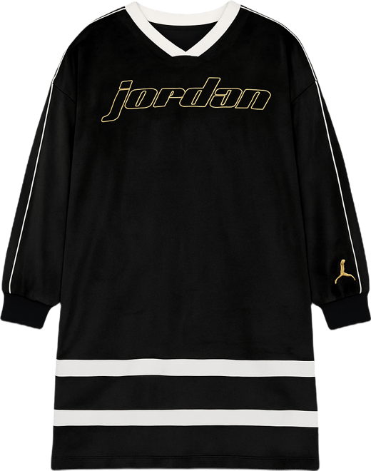 Jordan Mountainside Vestido de tejido velour para niña talla grande
