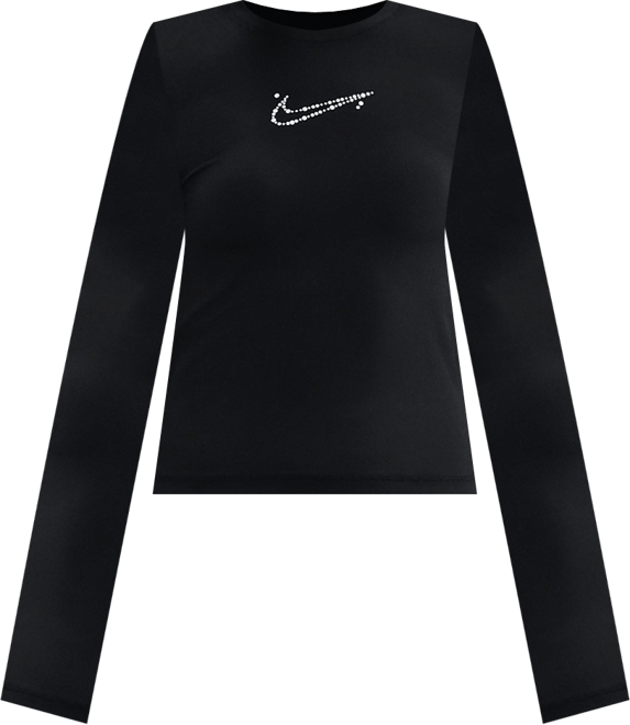 Nike Sportswear Dar Crop Uzun Kollu Kadın Tişörtü