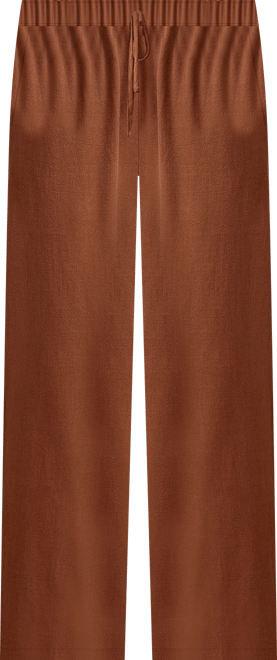 Women's Wide-Leg Pleated Pants