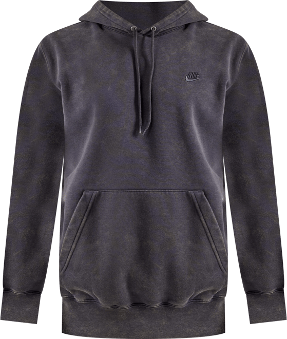 Nike Club Washed Fleece Pullover Hoodie