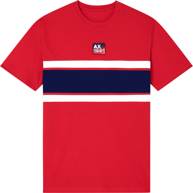 Men's Color Block Logo T-Shirt
